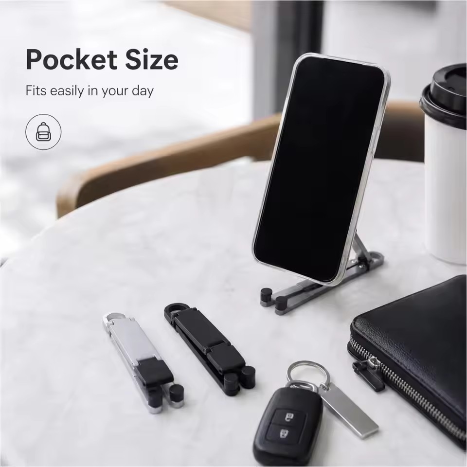 ขาตั้งโทรศัพท์แบบพับได้พร้อมพว - Phone Stands บทวิจารณ์และราคา