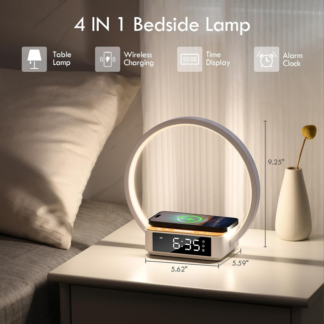 WILIT โคมไฟข้างเตียงแบบสัมผัสพ - Chargers บทวิจารณ์และราคา