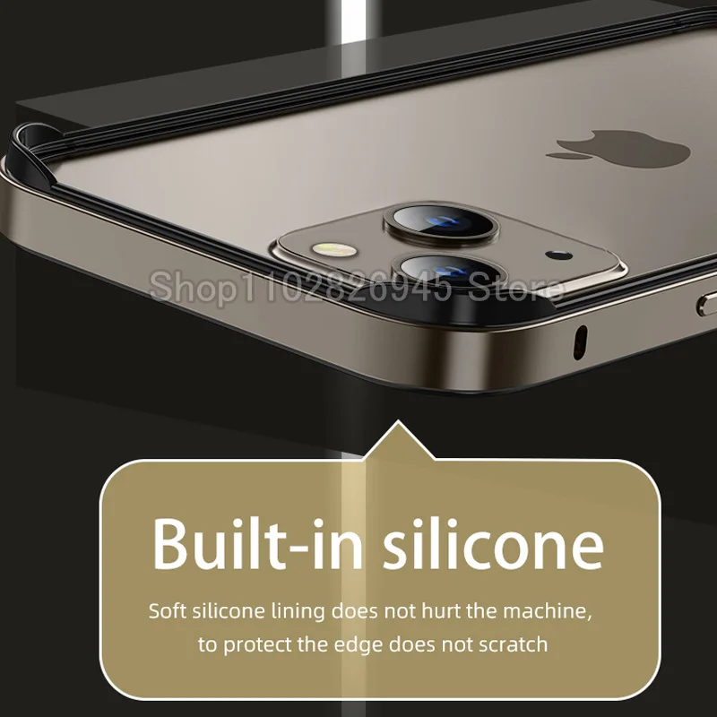 เคสโทรศัพท์แบบไฮบริดซิลิโคนพร้ - Metal Bumper Aluminum Frame Case บทวิจารณ์และราคา