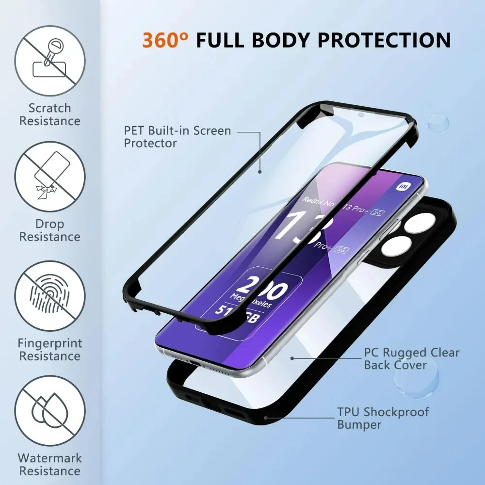 สําหรับRedmiหมายเหตุ 13 14 Pro - Screen Protectors บทวิจารณ์และราคา