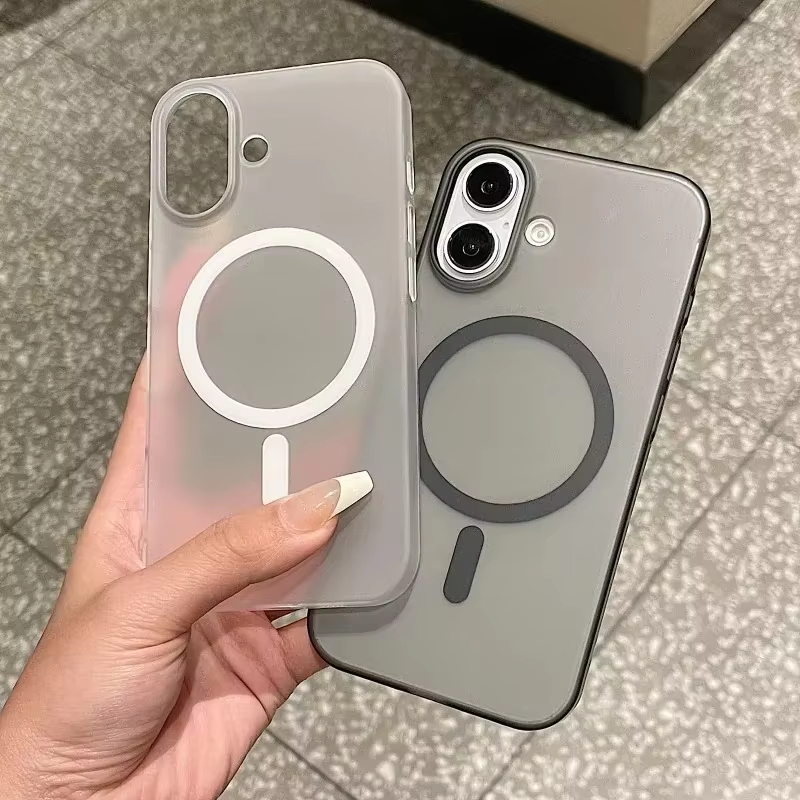 เคสใสแบบด้านสำหรับ Magsafe สำห - Clear Shockproof Bumper Case บทวิจารณ์และราคา