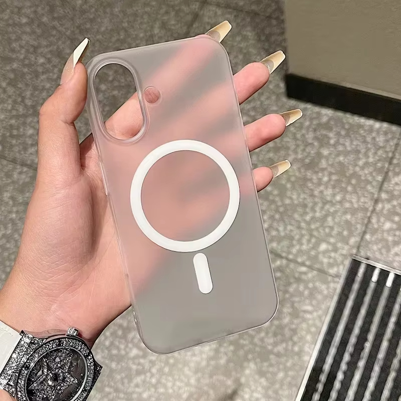 เคสใสแบบด้านสำหรับ Magsafe สำห - Clear Shockproof Bumper Case บทวิจารณ์และราคา