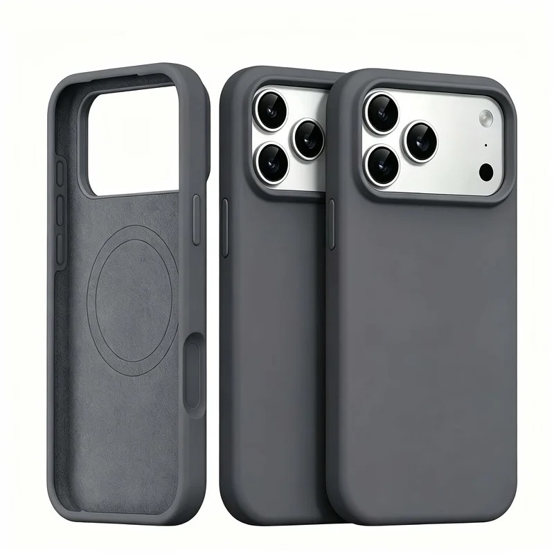 เคสซิลิโคนเหลวแม่เหล็กสำหรับ i - Liquid Silicone Magnetic Phone Case บทวิจารณ์และราคา