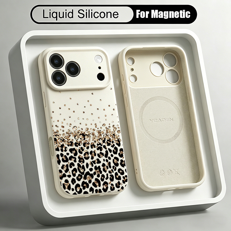 เคสซิลิโคนเหลวแบบนุ่มพร้อมแม่เ - Liquid Silicone Magnetic Phone Case บทวิจารณ์และราคา
