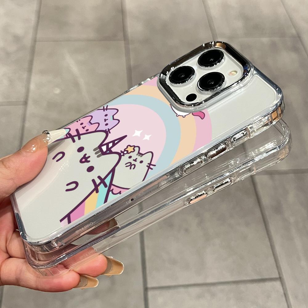 เคสโทรศัพท์กันกระแทกแบบใสลายกา - Clear Shockproof Bumper Case บทวิจารณ์และราคา