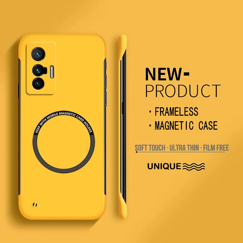 Ultra Thin Hard PCแม่เหล็กFram - Ultra Thin Frameless Phone Cover บทวิจารณ์และราคา