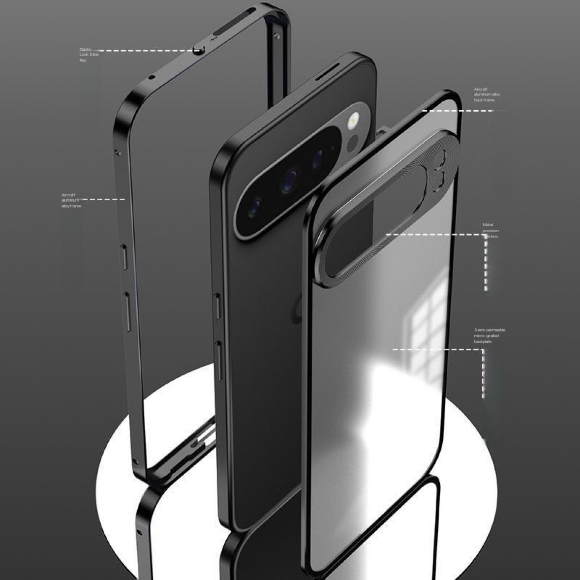 เคสโทรศัพท์โลหะแบบด้าน 2-in-1  - Metal Bumper Aluminum Frame Case บทวิจารณ์และราคา