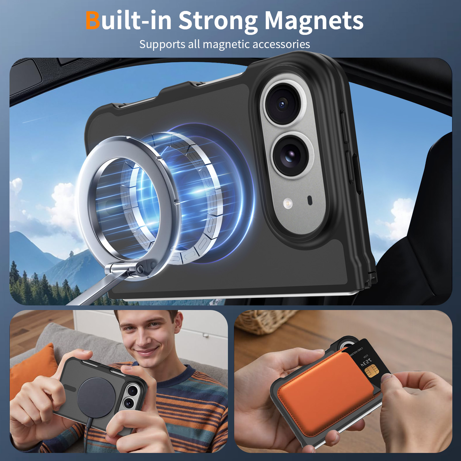 เคสโทรศัพท์แม่เหล็กแบบบางเฉียบ - Screen Protectors บทวิจารณ์และราคา
