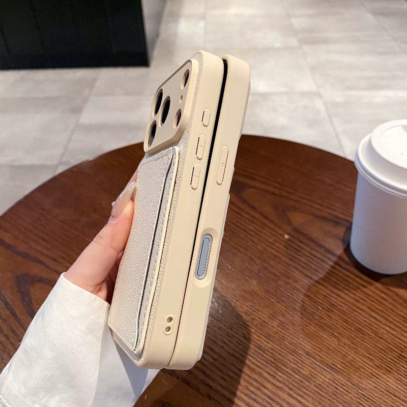 เคสโทรศัพท์แบบกระเป๋าหนัง PU พ - Leather Wallet Card Holder Phone Cover บทวิจารณ์และราคา